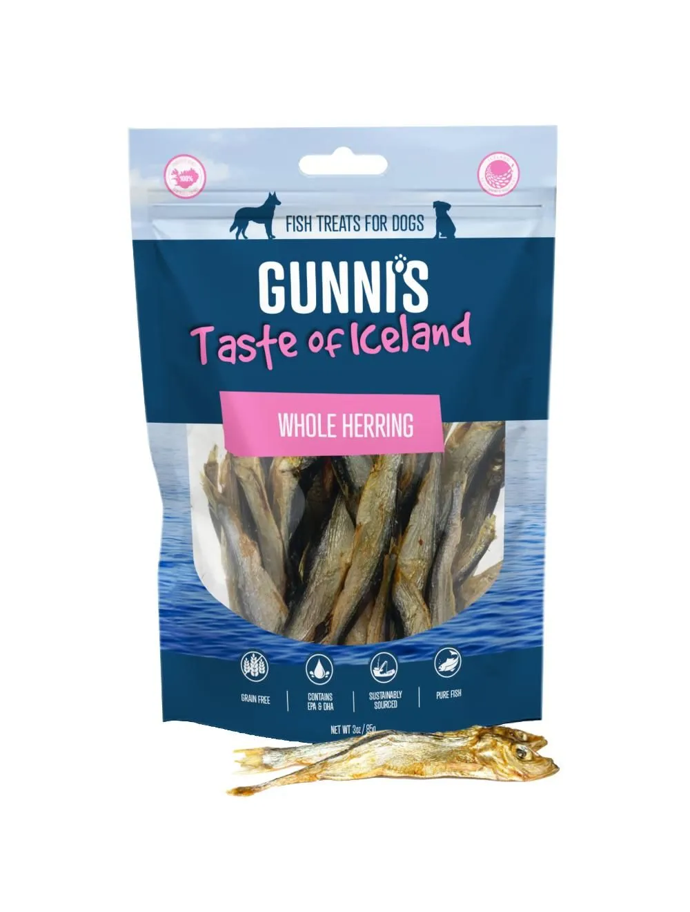 Gunnis hel sild 85g